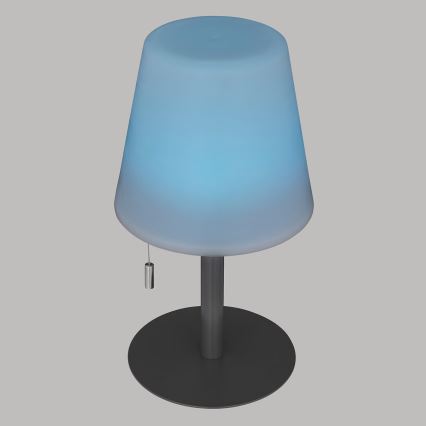 Atmosphera - LED RGBW Ricaricabile per esterni lampada da tavolo ZACK LED/3,7V 1200 mAh IP44 nero