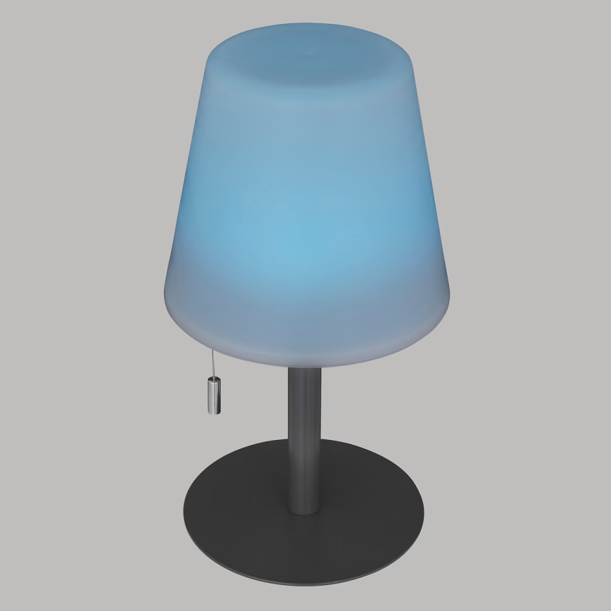 Atmosphera - LED RGBW Ricaricabile per esterni lampada da tavolo ZACK LED/3,7V 1200 mAh IP44 nero