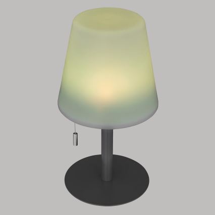 Atmosphera - LED RGBW Ricaricabile per esterni lampada da tavolo ZACK LED/3,7V 1200 mAh IP44 nero