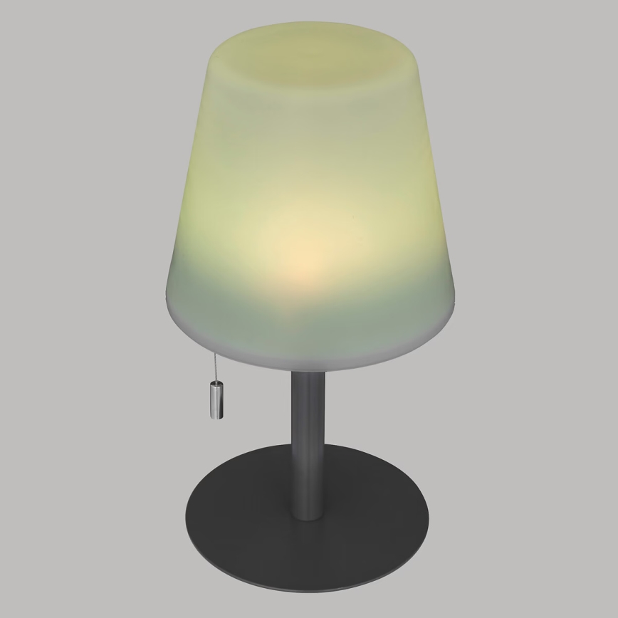 Atmosphera - LED RGBW Ricaricabile per esterni lampada da tavolo ZACK LED/3,7V 1200 mAh IP44 nero