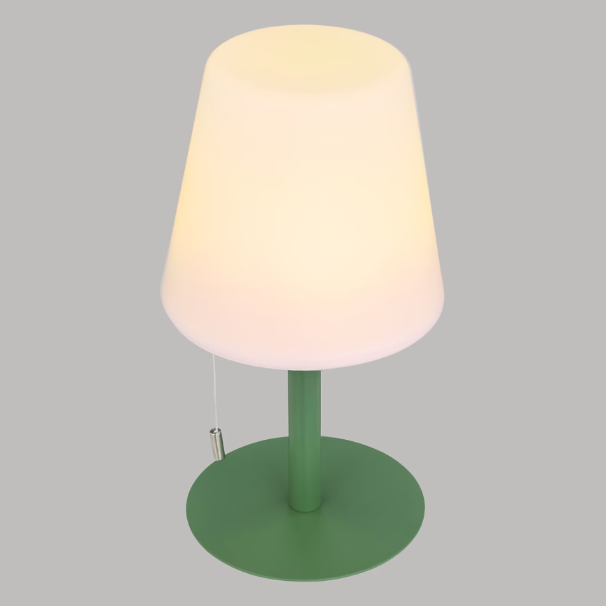 Atmosphera - LED RGBW Ricaricabile per esterni lampada da tavolo ZACK LED/3,7V 1200 mAh IP44 verde