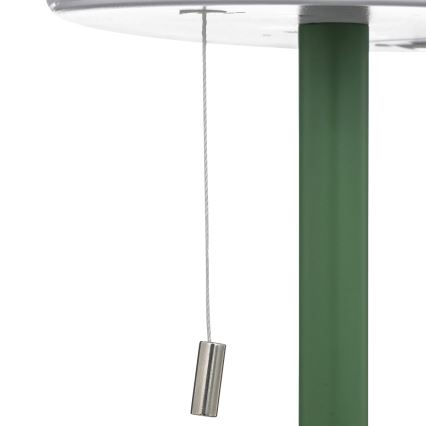 Atmosphera - LED RGBW Ricaricabile per esterni lampada da tavolo ZACK LED/3,7V 1200 mAh IP44 verde