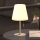 Atmosphera - LED RGBW Ricaricabile per esterni lampada da tavolo ZACK LED/3,7V 1200 mAh IP44 beige