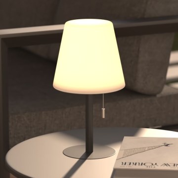 Atmosphera - LED RGBW Ricaricabile per esterni lampada da tavolo ZACK LED/3,7V 1200 mAh IP44 nero