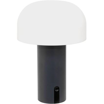 Atmosphera - LED Ricaricabile per esterni touch lampada da tavolo JANY LED/3,7V 22 cm 2200 mAh IP44 nero