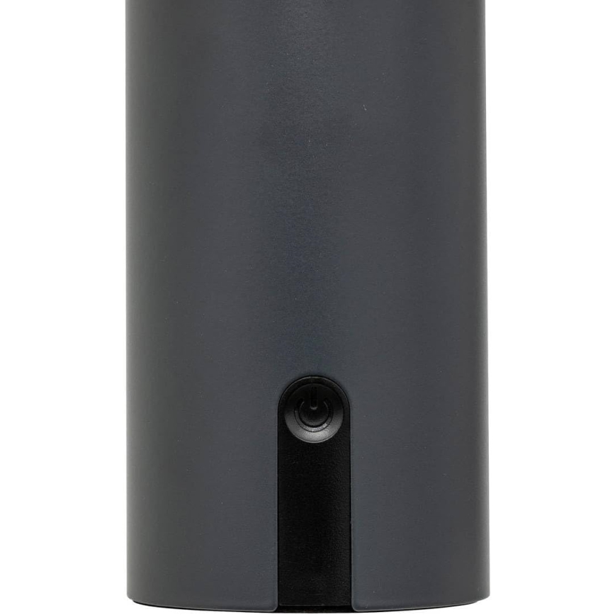 Atmosphera - LED Ricaricabile per esterni touch lampada da tavolo JANY LED/3,7V 22 cm 2200 mAh IP44 nero