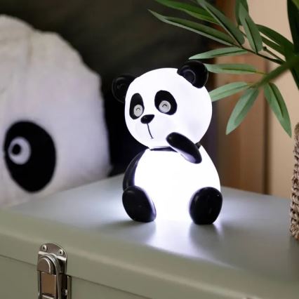 Atmosphera - Luce notturna LED per bambini PANDA LED/3xLR44
