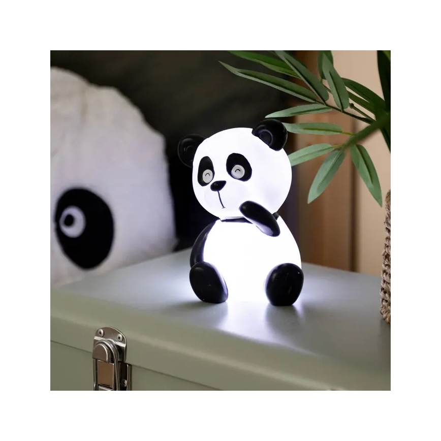 Atmosphera - Luce notturna LED per bambini PANDA LED/3xLR44