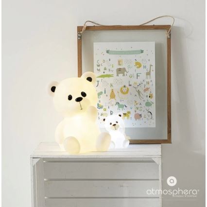 Atmosphera - Luce notturna LED per bambini TEDDY LED/3xAA bianca