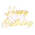 Atmosphera - Neon da parete a LED BUON COMPLEANNO LED/5V