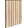 Atmosphera - Pannello 3D decorativo da parete 60x60 cm marrone chiaro
