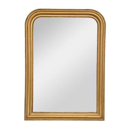 Atmosphera - Specchio da parete ADELE 104x74 cm pino/oro