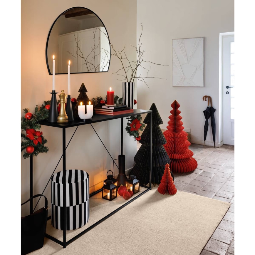 Atmosphera - Specchio da parete ALICE 65x90 cm nero