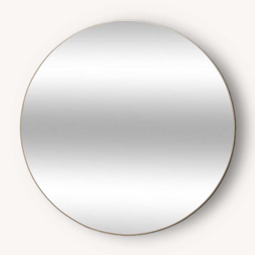 Atmosphera - Specchio da parete ALICE diametro 110 cm oro