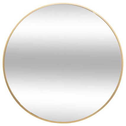 Atmosphera - Specchio da parete ALICE diametro 70 cm oro