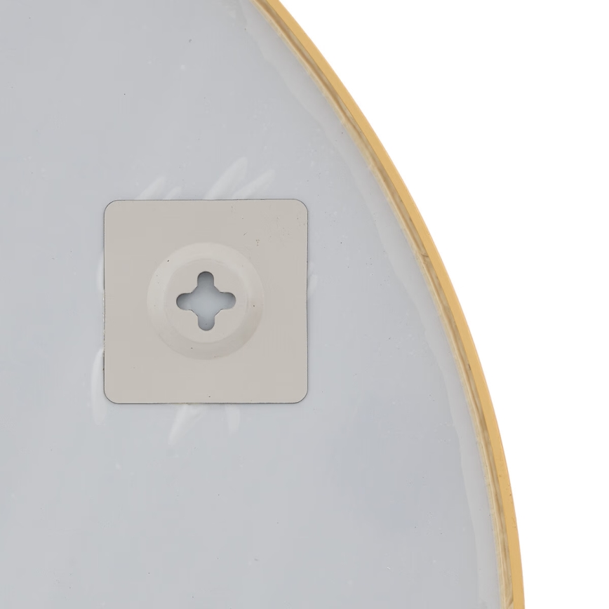 Atmosphera - Specchio da parete ALICE diametro 70 cm oro