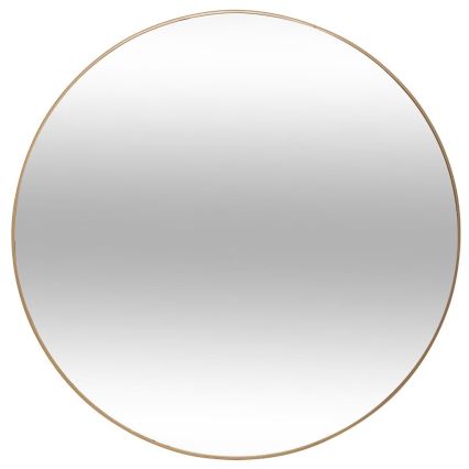 Atmosphera - Specchio da parete ALICE diametro 76 cm oro