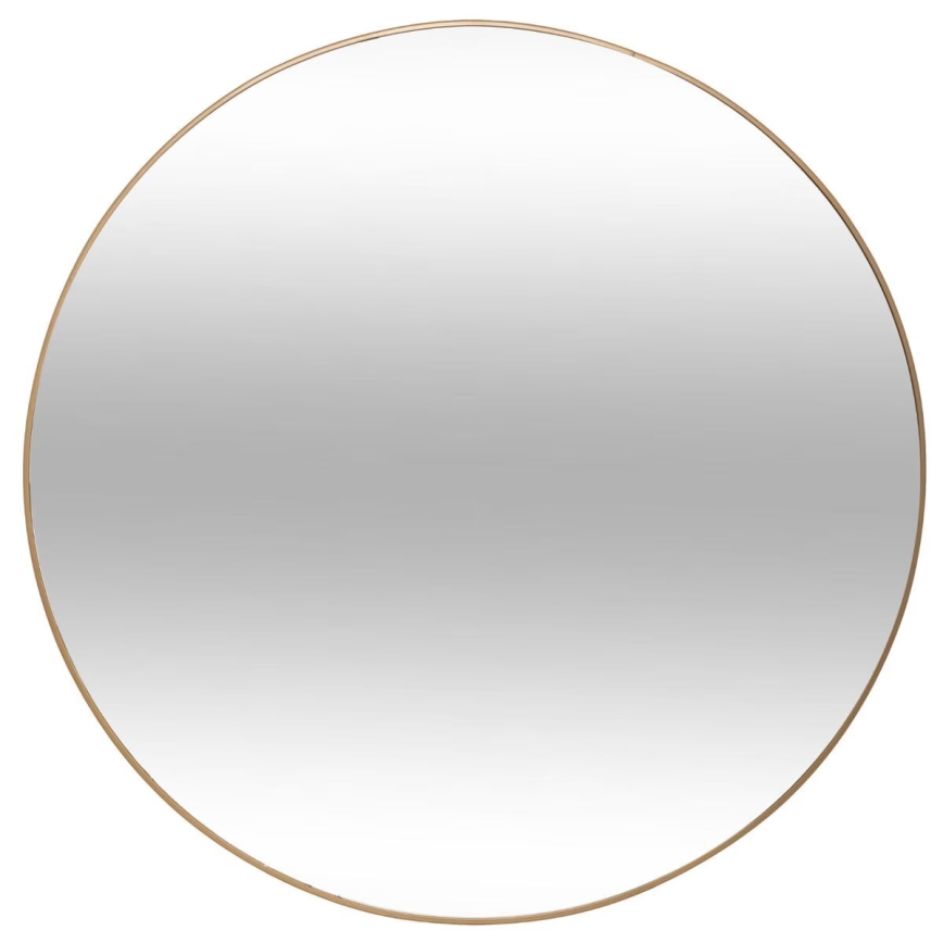 Atmosphera - Specchio da parete ALICE diametro 76 cm oro