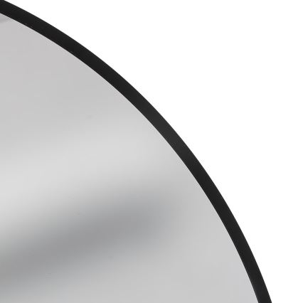 Atmosphera - Specchio da parete ALICE diam. 70 cm nero