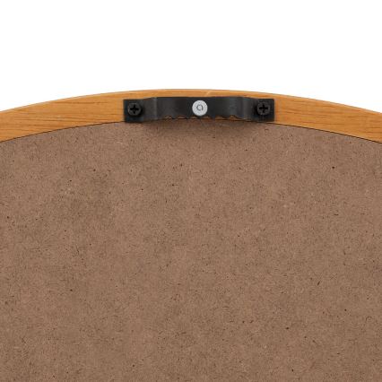 Atmosphera - Specchio da parete KIM diametro 55 cm albero di caucciù