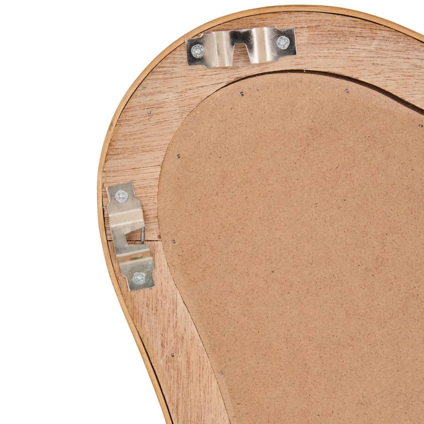 Atmosphera - Specchio da parete MAGGIE 100x70 cm in rattan