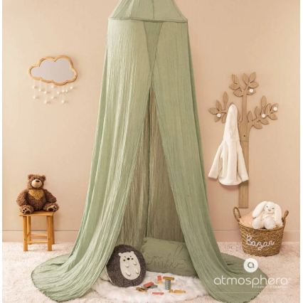 Atmosphera - Specchio da parete per bambini CLOUD 40x36 cm in legno di caucciù