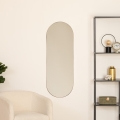Atmosphera - Specchio da parete SELENA 112x40 cm oro
