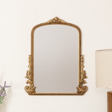 Atmosphera - Specchio da parete VICTORIA 51x41 cm oro