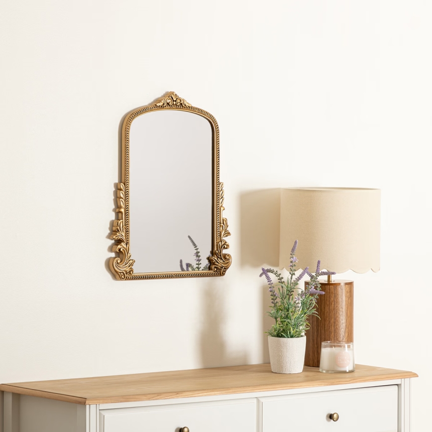 Atmosphera - Specchio da parete VICTORIA 51x41 cm oro