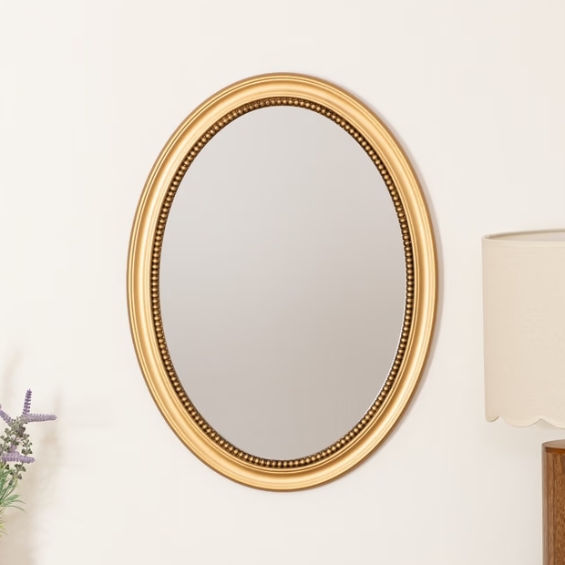 Atmosphera - Specchio da parete VICTORIA 53x40 cm oro