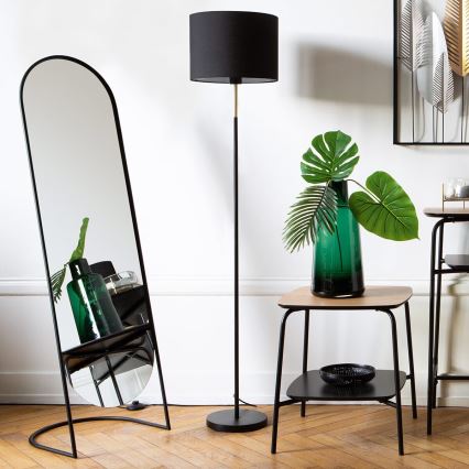 Atmosphera - Specchio da terra JEF 136x39,5 cm nero