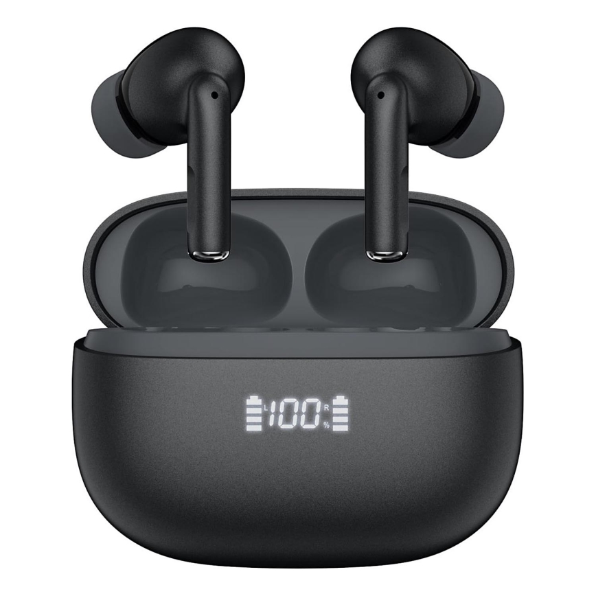 Auricolari senza fili con ANC+ENC 300mAh nero
