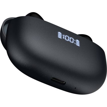 Auricolari senza fili con ANC+ENC 300mAh nero