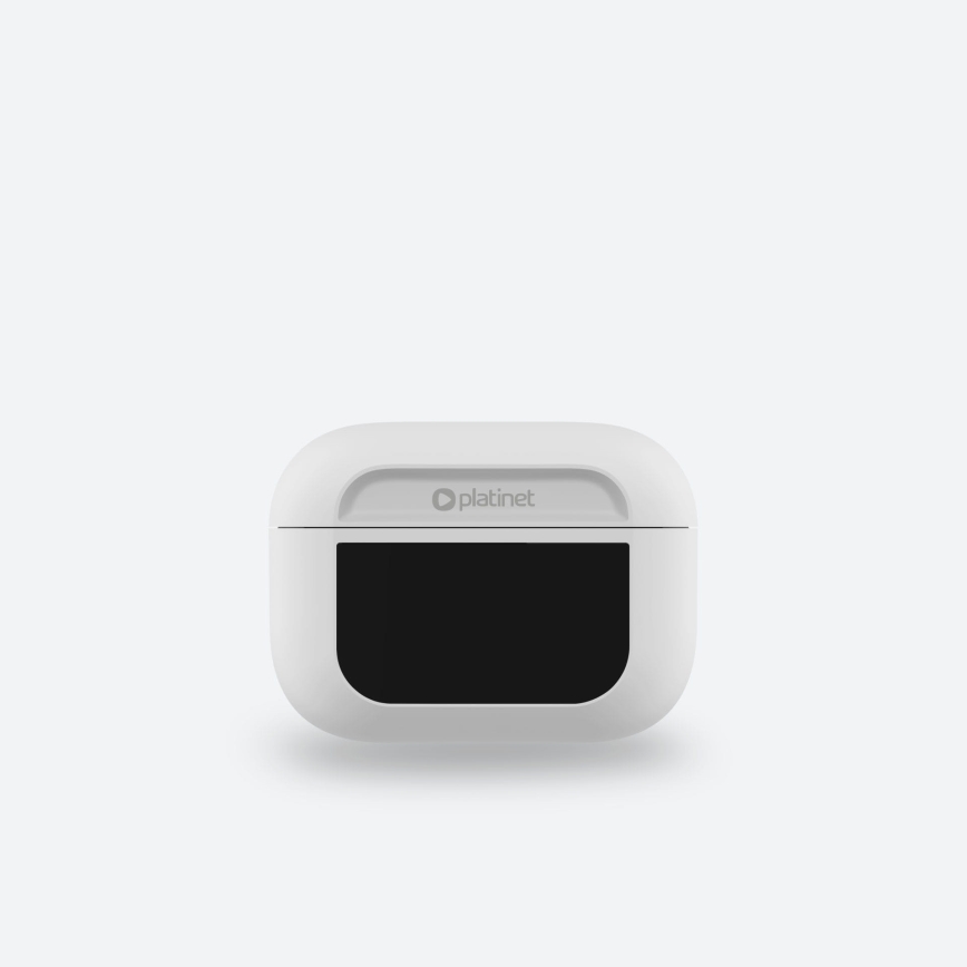 Auricolari wireless con display LCD bianco