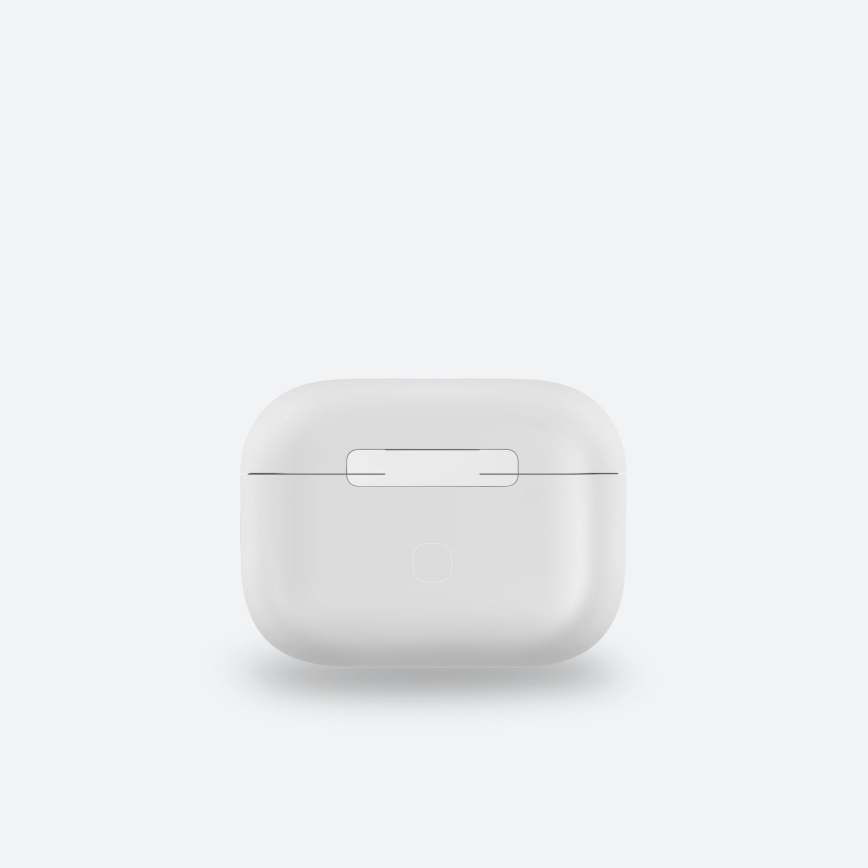 Auricolari wireless con display LCD bianco