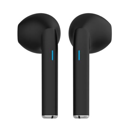 Auricolari wireless con microfono nero