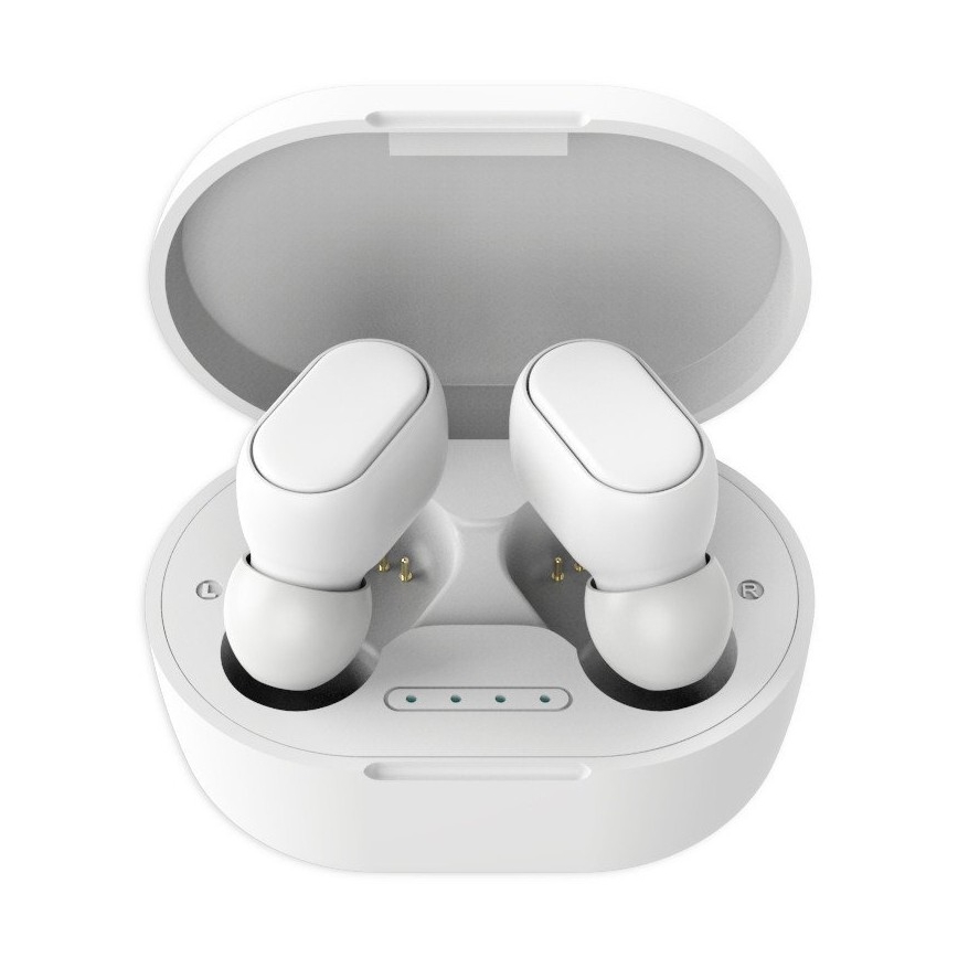Auricolari wireless impermeabili A7s TWS Bluetooth bianchi | Luciamo