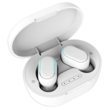 Auricolari wireless impermeabili Bluetooth bianchi