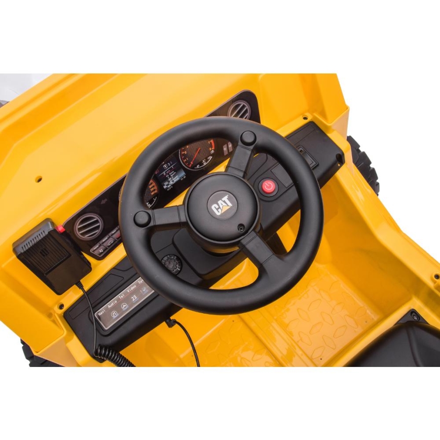 Auto elettrica Caricatore CAT 60W/4500 mAh giallo/nero