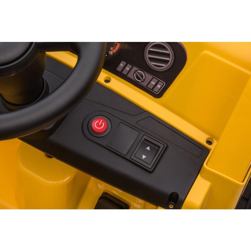 Auto elettrica Caricatore CAT 60W/4500 mAh giallo/nero