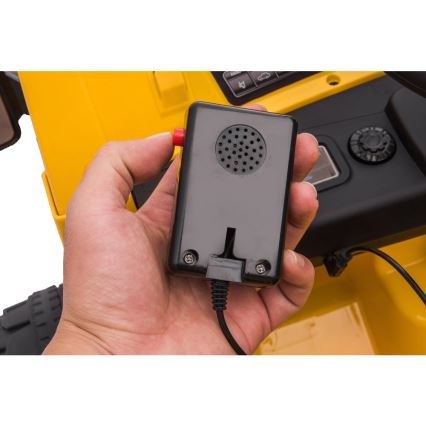 Auto elettrica Caricatore CAT 60W/4500 mAh giallo/nero