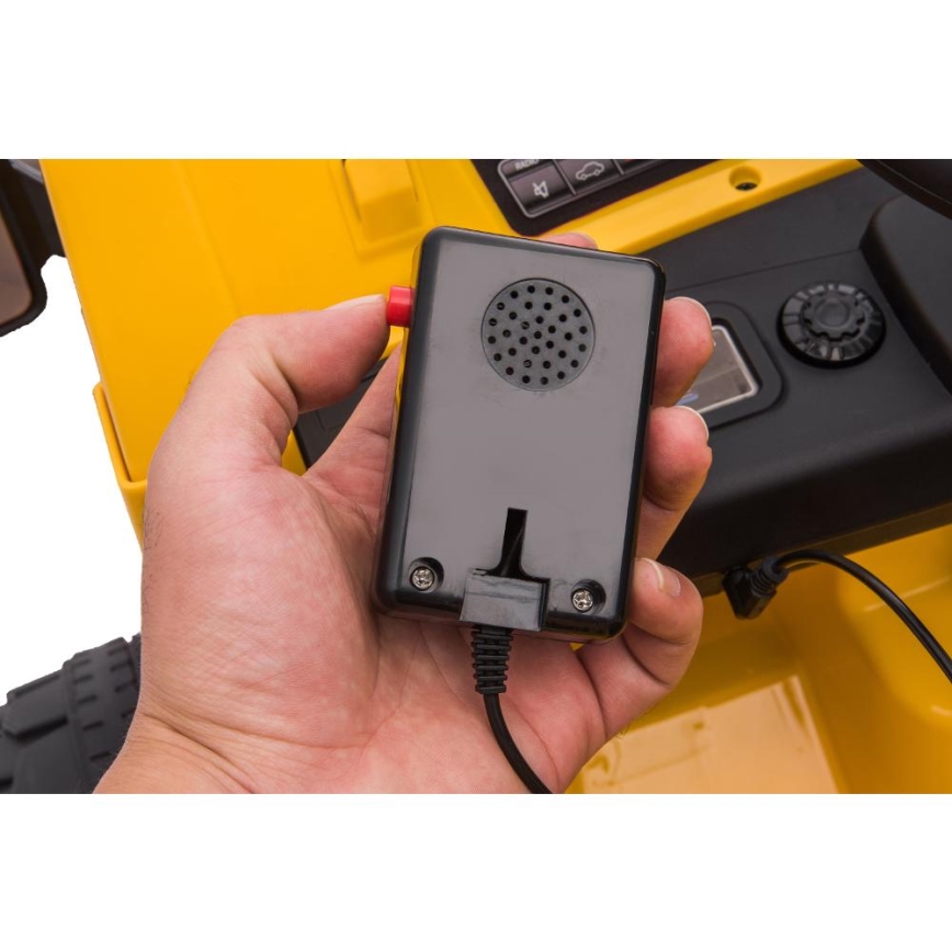 Auto elettrica Caricatore CAT 60W/4500 mAh giallo/nero