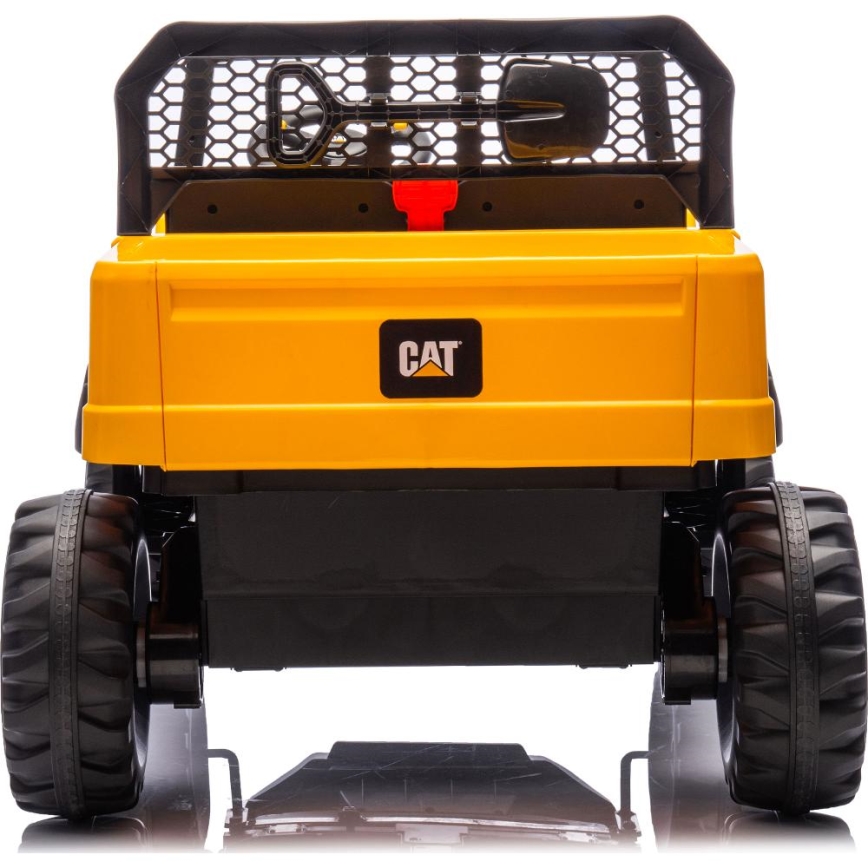 Auto elettrica CAT 60W/7500 mAh giallo/nero + telecomando