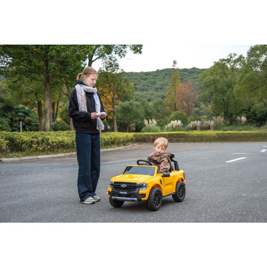Macchinina elettrica Ford Ranger 60W/4500 mAh gialla