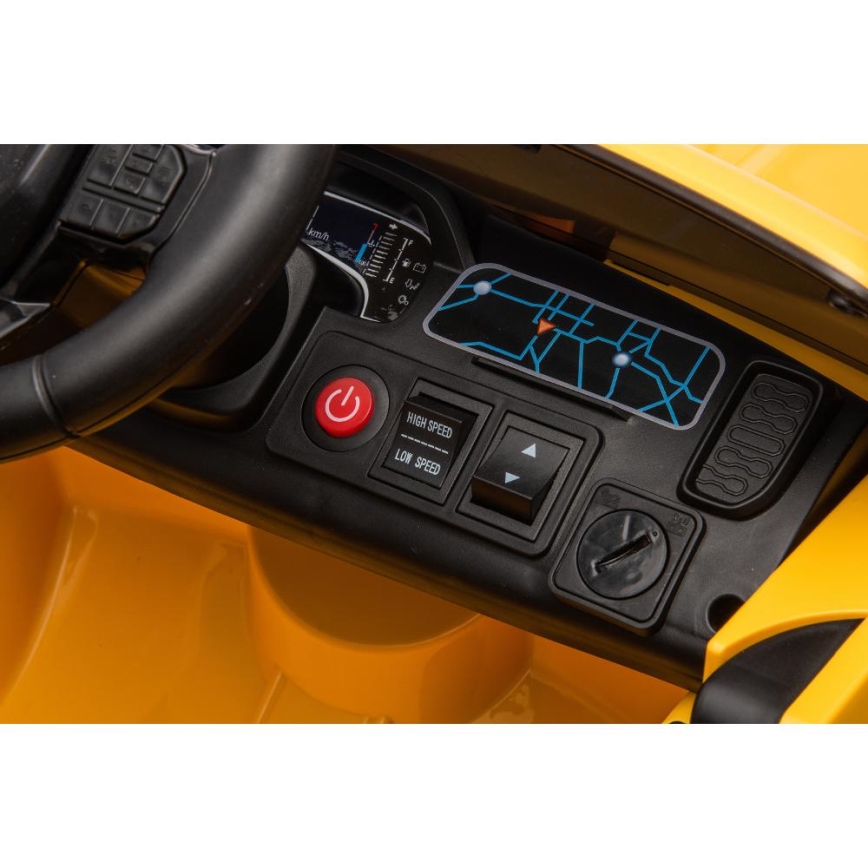Macchinina elettrica Ford Ranger 60W/4500 mAh gialla
