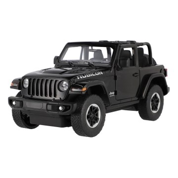 Auto radiocomandata Jeep Wrangler Rubicon RASTAR, alimentata da 5xAA + 2xAA, nera