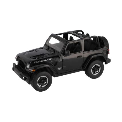Auto radiocomandata Jeep Wrangler Rubicon RASTAR, alimentata da 5xAA + 2xAA, nera