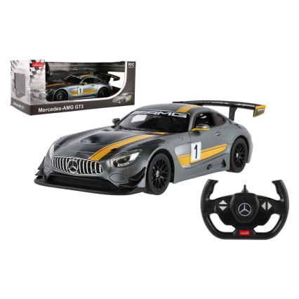 Auto radiocomandata Mercedes AMG GT3 RASTAR — alimentazione 5xAA + 2xAA, grigia