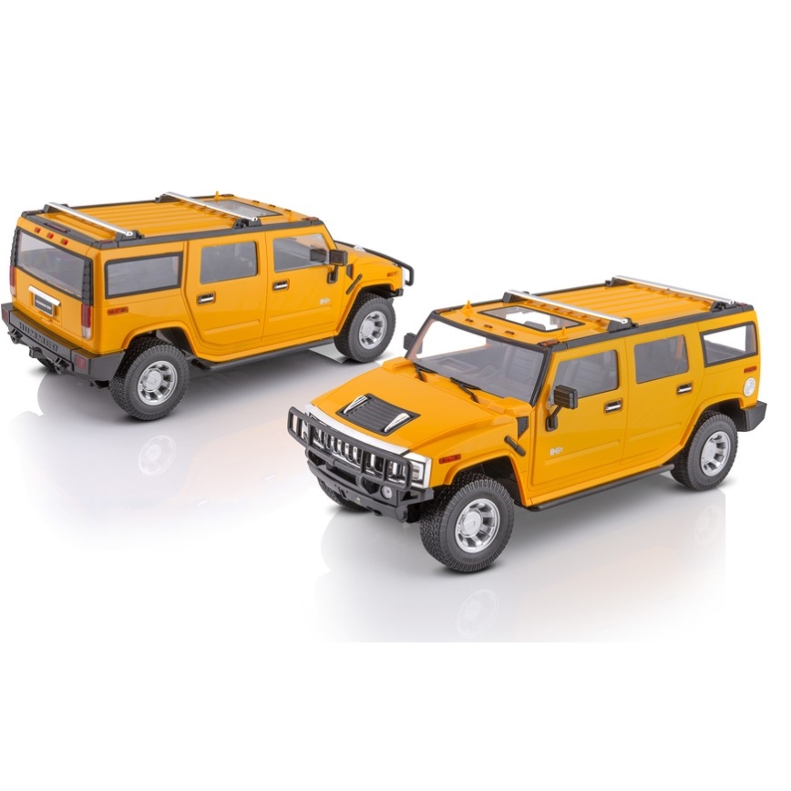 Auto telecomandata Hummer H2 gialla