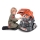 Autofficina per bambini 3xAAA + 1xCR2025 arancione/grigio